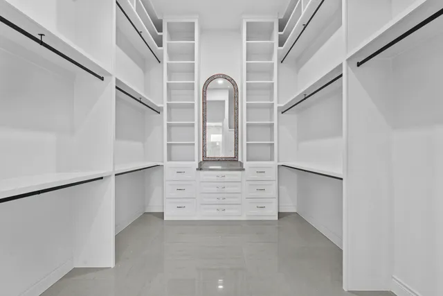 Mediterranean Custom Home — Walk-in closet