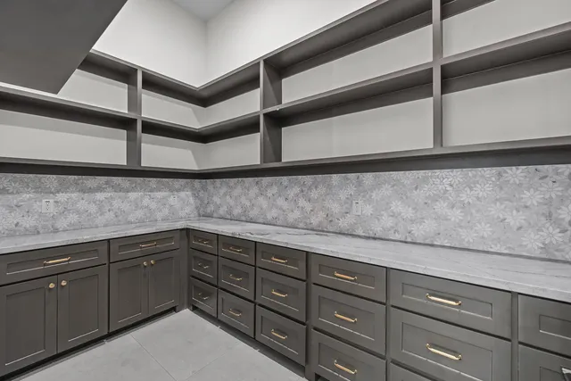 Mediterranean Custom Home — Pantry