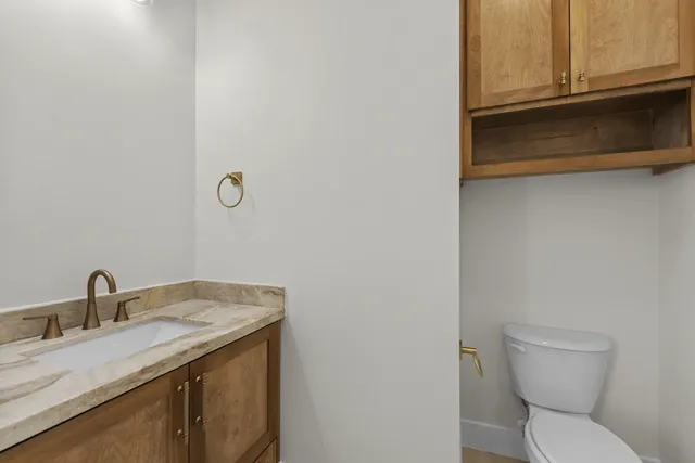 Modern Contemporary Home — Guest bath